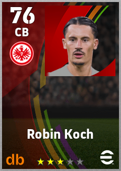 Robin Koch eFootball player card
