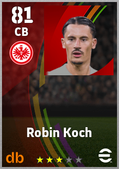 Robin Koch eFootball player card