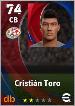 Cristián Toro eFootball player card
