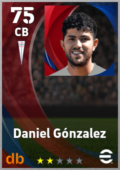 Daniel Gónzalez eFootball player card