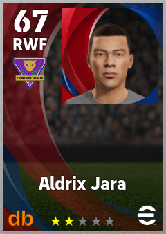 Aldrix Jara eFootball player card