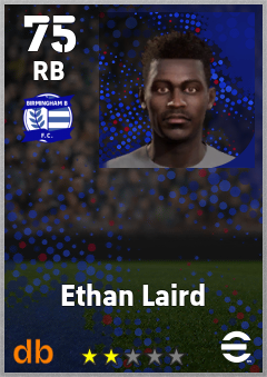 Ethan Laird — RB, OVR 75, MAX 75