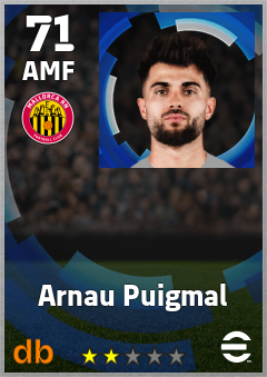 Arnau Puigmal — AMF, OVR 71, MAX 71