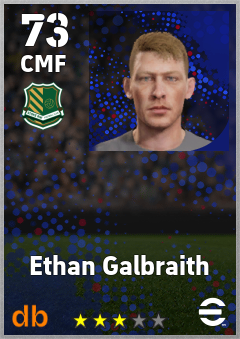 Ethan Galbraith — CMF, OVR 73, MAX 73