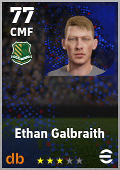 Ethan Galbraith — CMF, OVR 77, MAX 77