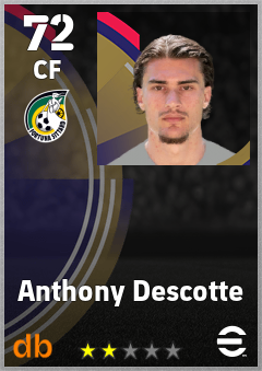 Anthony Descotte eFootball player card