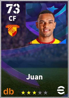 Juan eFootball player card