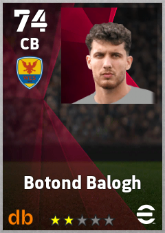 Botond Balogh eFootball player card