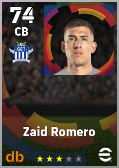 Zaid Romero eFootball player card