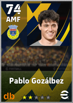 Pablo Gozálbez — AMF, OVR 74, MAX 74