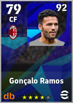 Gonçalo Ramos eFootball player card