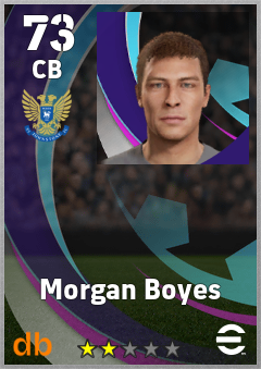 Morgan Boyes eFootball player card