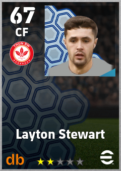 Layton Stewart — CF, OVR 67, MAX 67