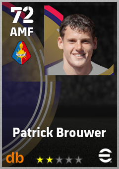 Patrick Brouwer — AMF, OVR 72, MAX 72