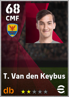 T. Van den Keybus — CMF, OVR 68, MAX 68