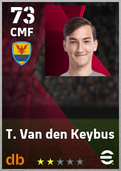 T. Van den Keybus eFootball player card