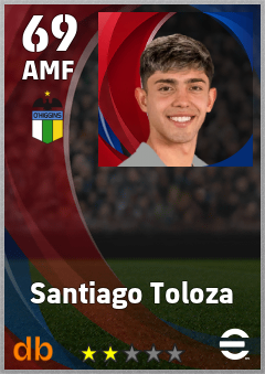 Santiago Toloza — AMF, OVR 69, MAX 69