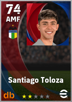 Santiago Toloza — AMF, OVR 74, MAX 74