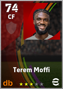 Terem Moffi eFootball player card