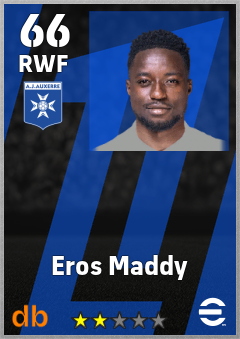Eros Maddy eFootball player card