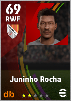Juninho Rocha — RWF, OVR 69, MAX 69