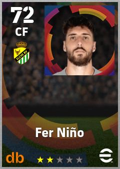 Fer Niño eFootball player card