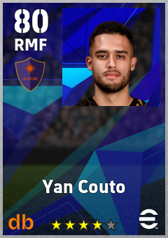 Yan Couto — RMF, OVR 80, MAX 80