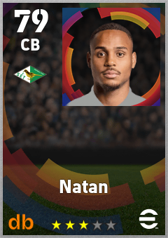 Natan — CB, OVR 79, MAX 79