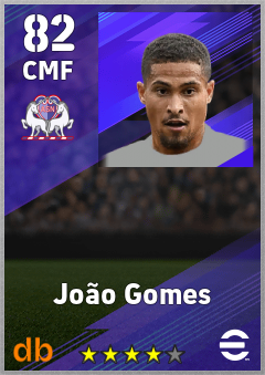 João Gomes — CMF, OVR 82, MAX 82
