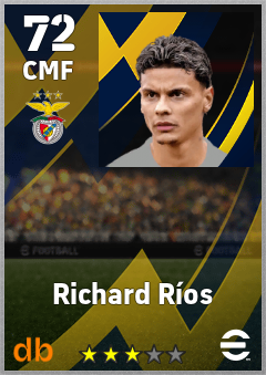 Richard Ríos eFootball player card