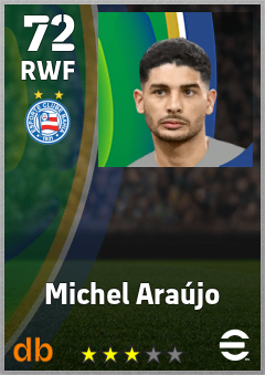 Michel Araújo eFootball player card