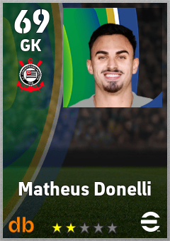 Matheus Donelli eFootball player card