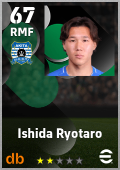 Ishida Ryotaro eFootball player card