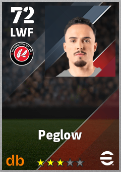 Peglow — LWF, OVR 72, MAX 72