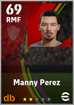 Manny Perez eFootball player card