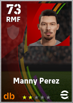 Manny Perez eFootball player card