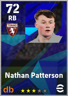 Nathan Patterson eFootball player card