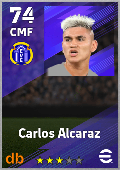 Carlos Alcaraz eFootball player card