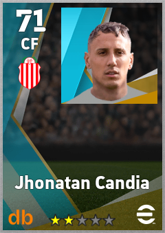 Jhonatan Candia eFootball player card