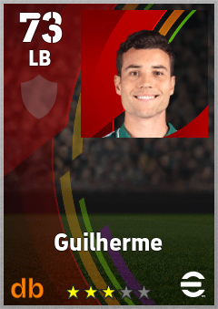 Guilherme eFootball player card