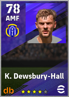 K. Dewsbury-Hall eFootball player card
