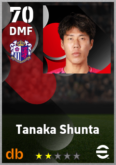 Tanaka Shunta eFootball player card