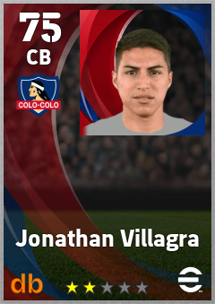 Jonathan Villagra — CB, OVR 75, MAX 75