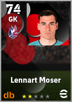 Lennart Moser eFootball player card