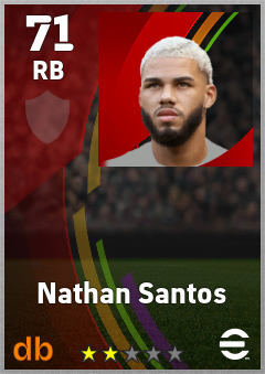 Nathan Santos eFootball player card