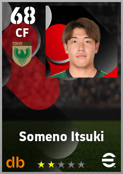 Someno Itsuki eFootball player card