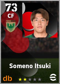 Someno Itsuki — CF, OVR 73, MAX 73