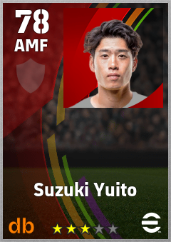 Suzuki Yuito — AMF, OVR 78, MAX 78