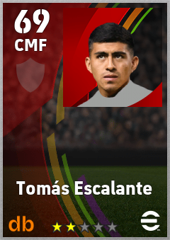 Tomás Escalante eFootball player card