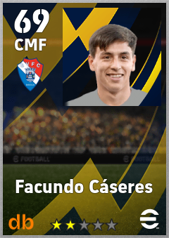 Facundo Cáseres eFootball player card